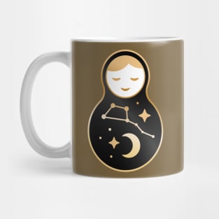 Russian doll matryoshka - Constellation Ursa Major Mug